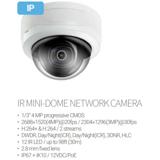 Eyemax 4MP Outdoor IR Dome Network Camera with 2.8mm Fixed Lens POE (NIT-E4042-W28)