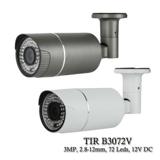 Eyemax TIR-B3072V HD-TVI 3MP Outdoor Bullet Camera, 2.8-12mm, 72 IR LED 12V DC (TIR-B3072V)