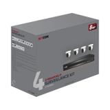 AVYCON AVK-NS81E4-2T 8MP Plug & Play IP Kit with 4 of 8MP Infinite-Star IP Turret Cameras and 4CH PoE 4K NVR with 2TB HDD (AVK-NS81E4-2T)