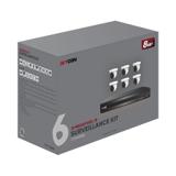 AVYCON AVK-NS81E6-4T 8MP Plug & Play IP Kit with 6 of 8MP Infinite-Star IP Turret Cameras and 8CH PoE 4K NVR with 4TB HDD (AVK-NS81E6-4T)