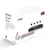 AVYCON AVK-TE21E4-1T 2MP TVI Kit with 4 of 2MP TVI Turret Cameras and 4CH DVR with 1TB HDD (AVK-TE21E4-1T)