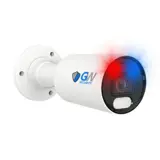 GW8528RSLIP 8MP 4K IP POE 3.6mm Fixed Lens Bullet Security Camera, Two-Way Audio, Color Night Vision, Active Deterrence, AI (GW8528RSLIP)