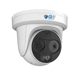 GW68-5695TMIC 5MP IP POE 4mm Fixed Lens Turret Security Camera, Two-Way Audio, Bi-Spectrum, Smart AI (GW68-5695TMIC)