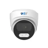 8MP IP POE 2.8mm Fixed Lens Turret Security Cameras, Built-in Microphone, Human Detection, Dual-Light (GW839301M)