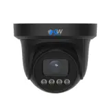GW868501M 8MP 4K IP POE 5X Optical Zoom 2.7-13.5mm Motorized Lens Black Turret Security Camera, Human / Vehicle Detection, Face Recognition, Smart AI Analytics, Built In Mic (GW868501M)