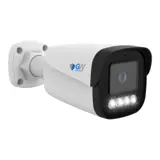 GW862801T 8MP 4K IP POE 2.8mm Fixed Lens Bullet Security Camera, Full-Time Color Night Vision, TAA Compliance, Two-Way Audio,  Human / Vehicle Detection,  Face Recognition, Smart AI Analytics (GW862801T)