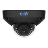 GW1263201M 12MP 6K IP POE 2.8mm Fixed Lens Black Mini-Dome Security Camera, Human / Vehicle Detection, Face Recognition, Smart AI Analytics, Built In Mic (GW1263201M)
