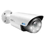 GW1202403M 12MP 6K IP POE 2.8mm Fixed Lens Bullet Security Camera, Two-Way Audio, Color Night Vision, Dual-Light, Human / Vehicle Detection, Area Intrusion Detection (GW1202403M)