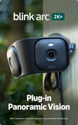 Blink Arc (Plug-in Panoramic, 2 Mini 2K+ cameras) (B0FL554TG9)