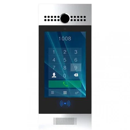 Door buzzer repair Belmont Bronx touchscreen directory intercom fitted where a failed tenement panel could not be saved