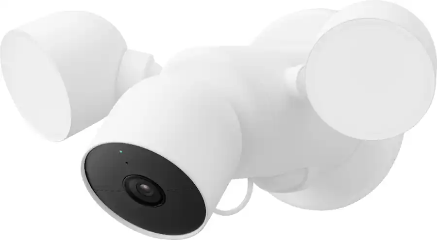 Google Nest Cam with floodlight installation in Orange County
