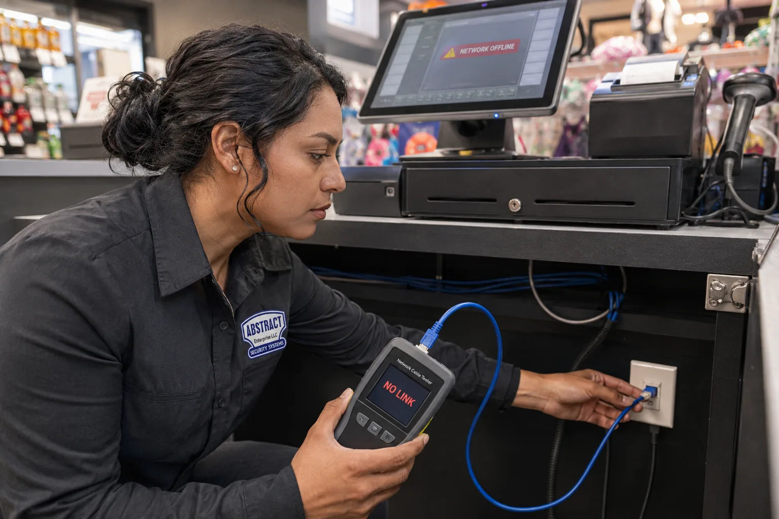 POS network cable repair the Bronx POS network cable repair the Bronx