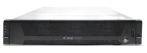 Video wall installation Long Island product photo: a 2U rack-mount server with a vented black front bezel and a lock on the right side