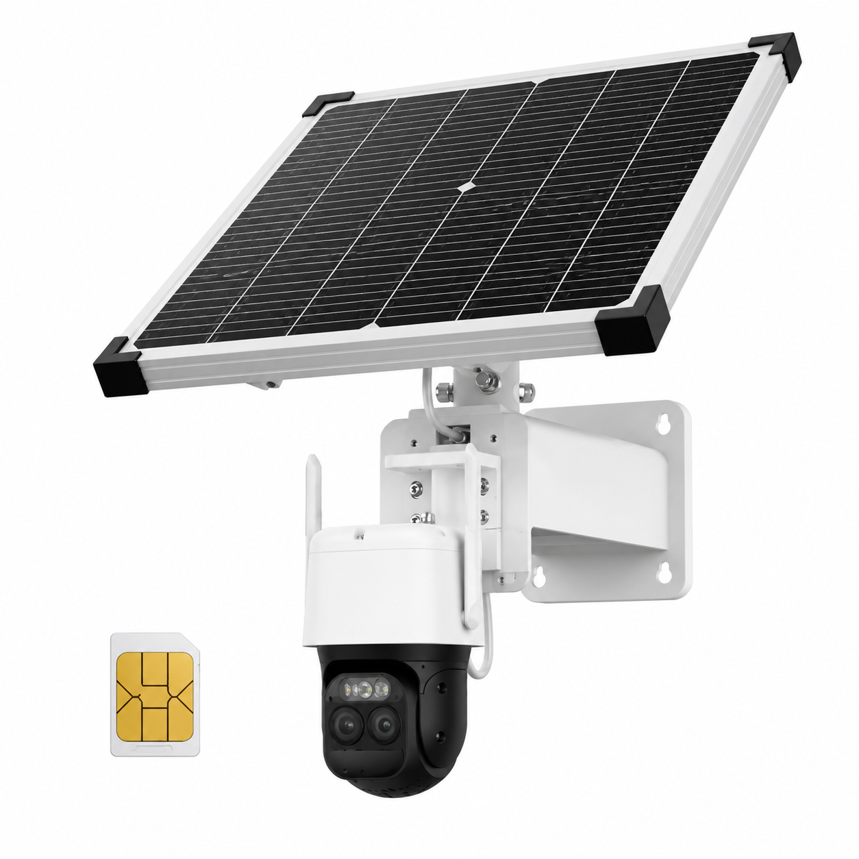 Solar 4G LTE wireless camera installer New York City — cellular-powered surveillance for sites with no Wi-Fi